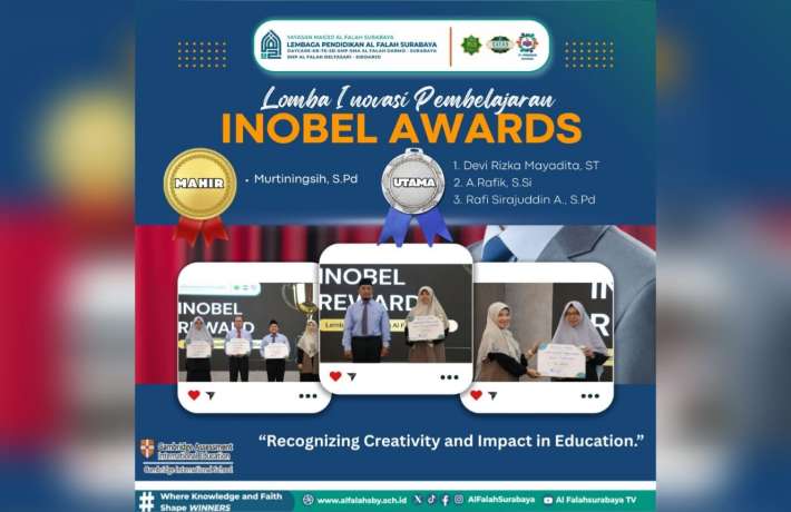 Inobel Awards Al Falah Surabaya: Apresiasi Guru Inovatif