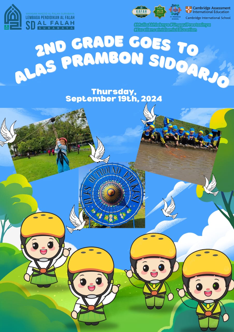 Second Grade goes to Alas Prambon Sidoarjo 