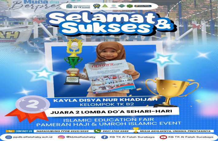 Lomba Doa Sehari-hari Islamic Education Fair 2025